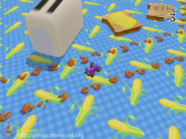Micro Machines V3 - кадр 5