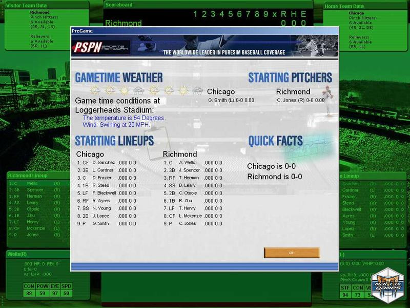 PureSim Baseball 2007 - кадр 4