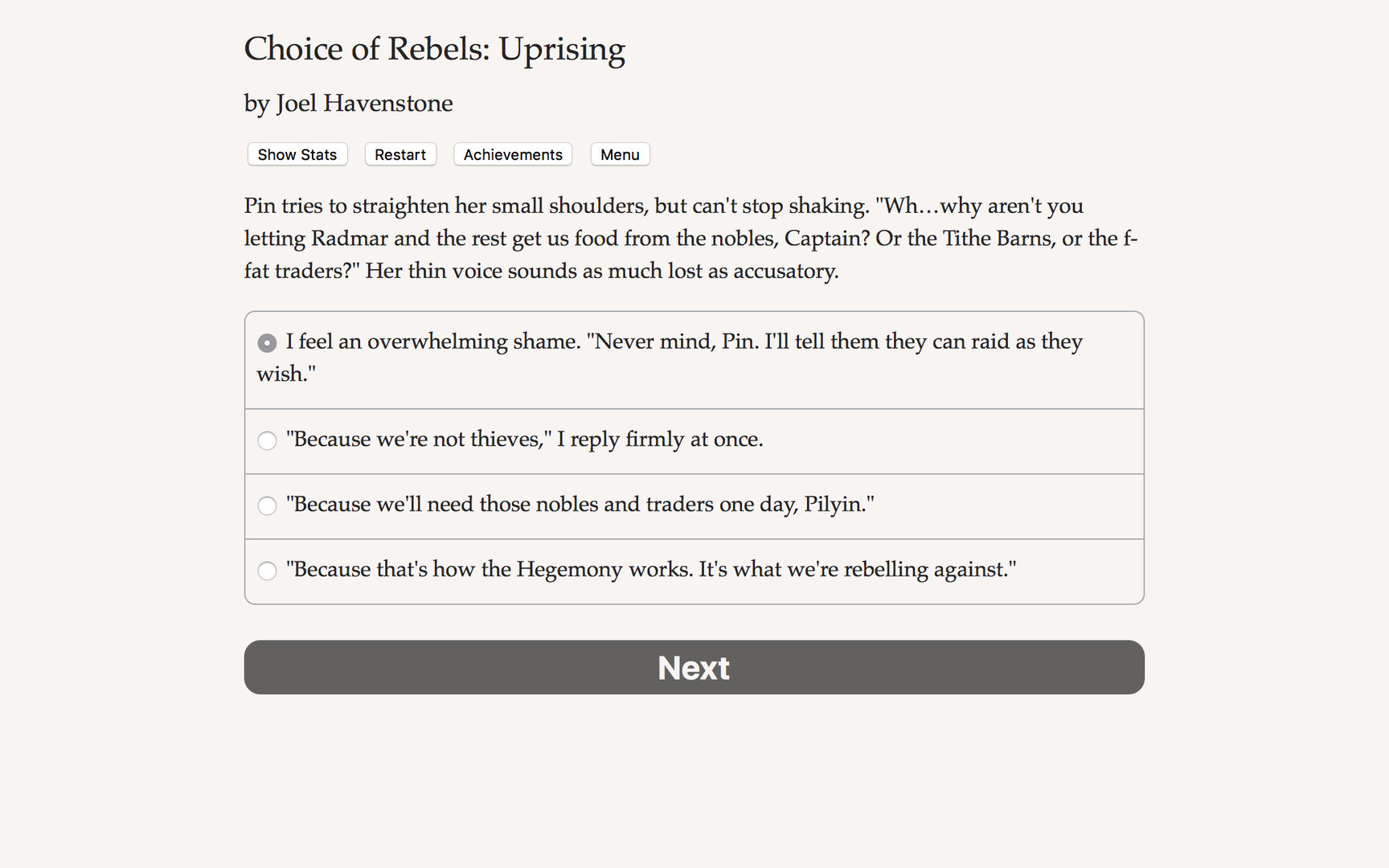Choice of Rebels: Uprising - кадр 3