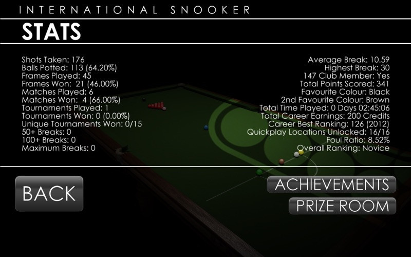 International Snooker 2012 - кадр 1
