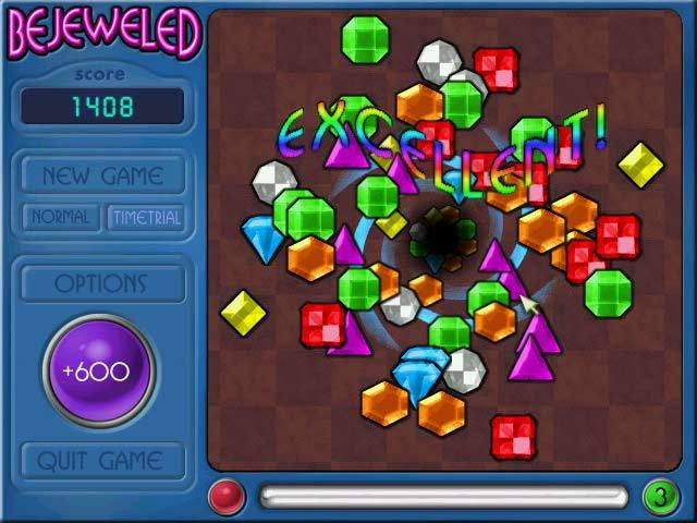 Bejeweled Deluxe - кадр 1