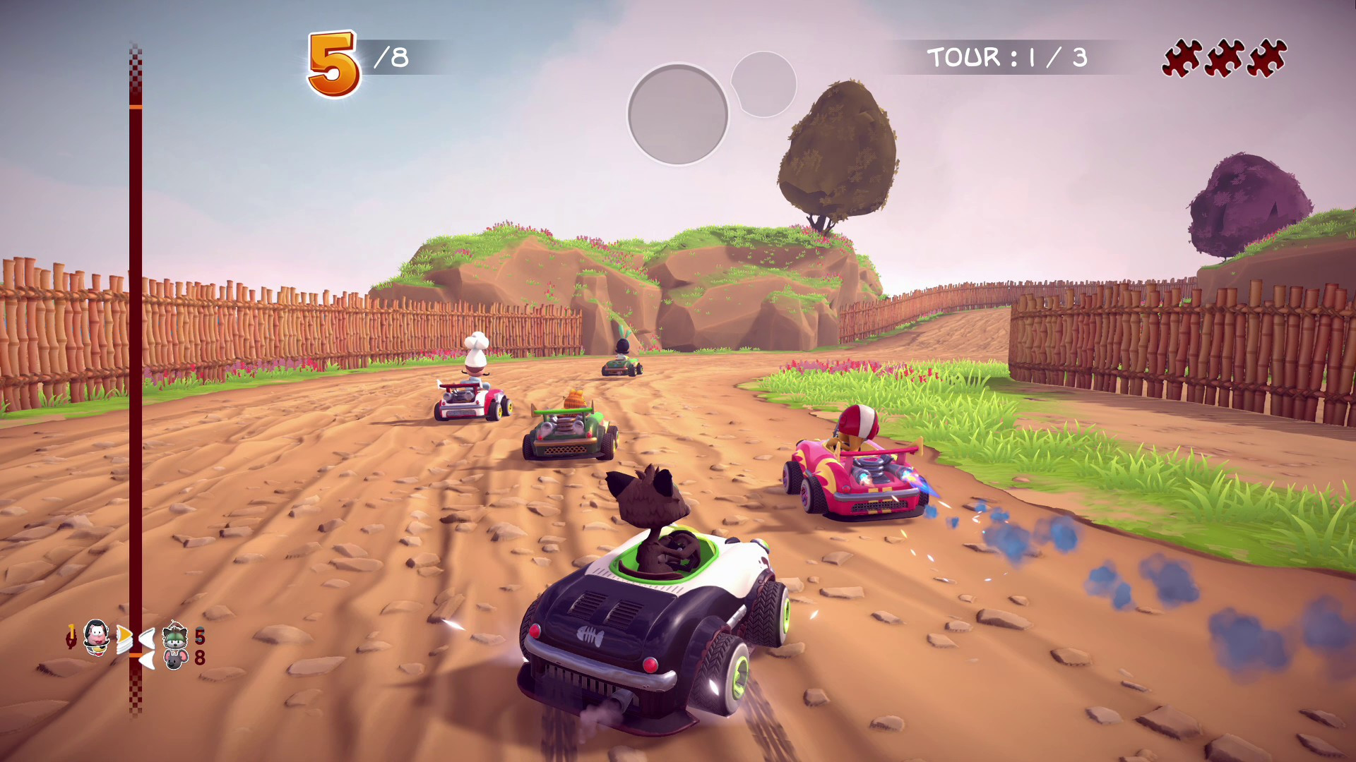 Garfield Kart - Furious Racing - кадр 6