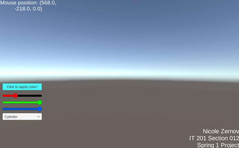 Project 1 (nzernov) (itch) - кадр 1