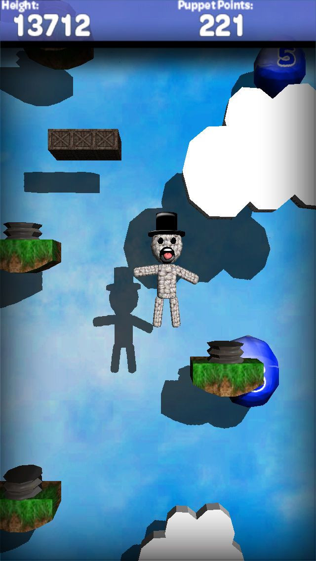 Puppet Jump 3D Lite (bluetooth + internet multiplayer) - кадр 5