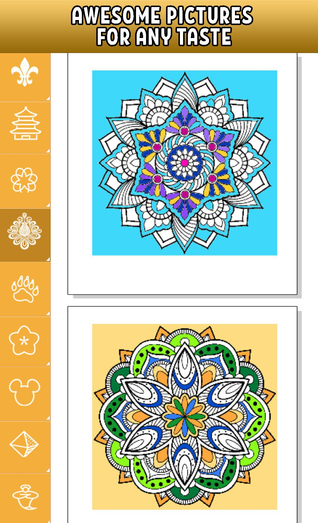 Mystic coloring book (itch) - кадр 2