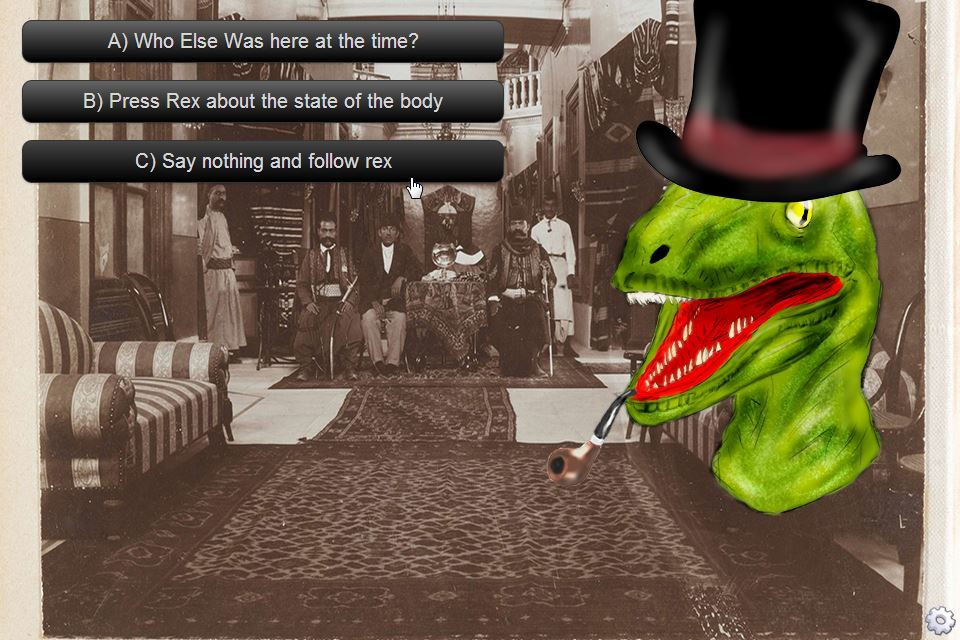The Mystery of the Raptor Mansion (itch) - кадр 2