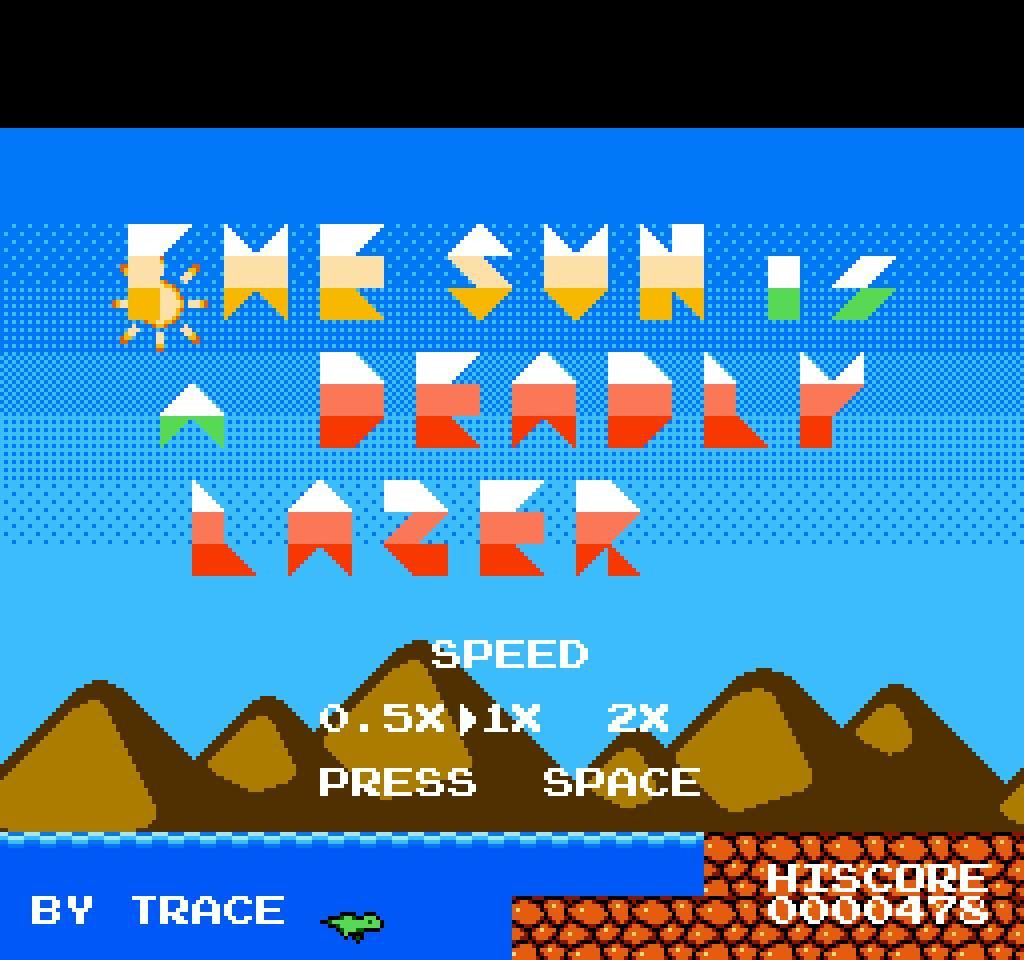 The sun is a deadly lazer (itch) - кадр 2
