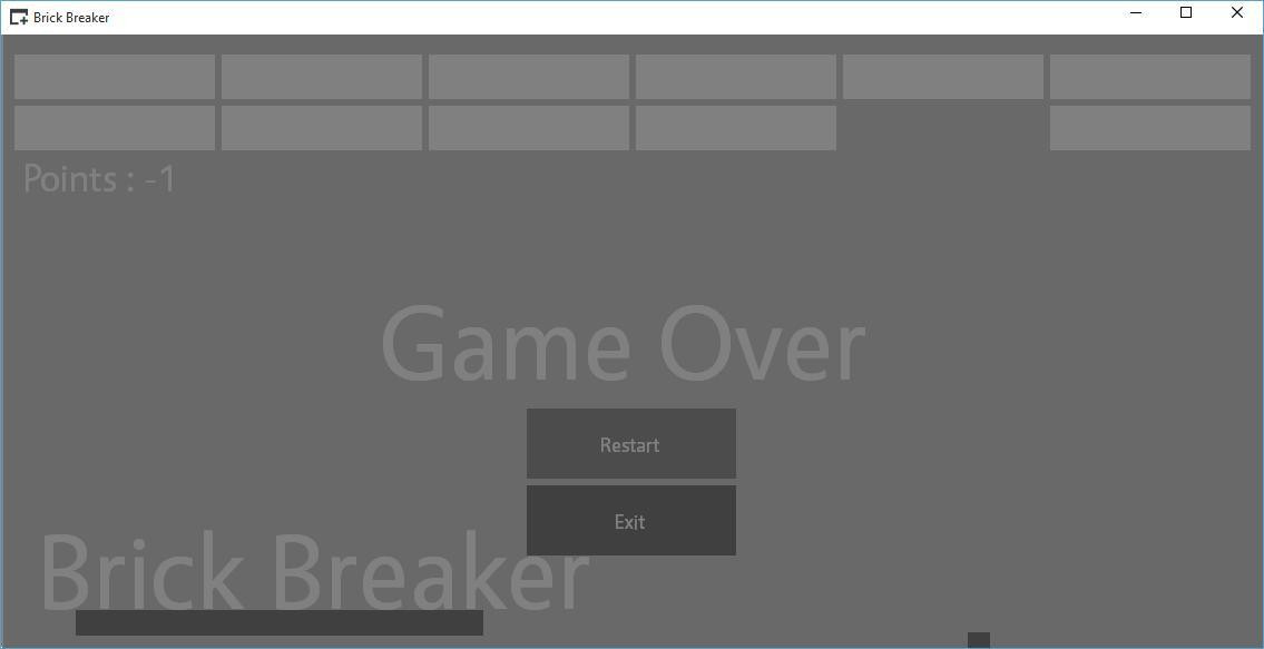 Minimalist Brick Breaker (itch) - кадр 2