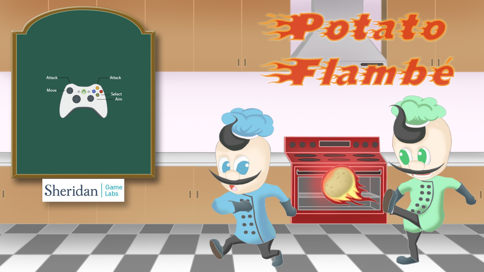 Off the Wall with Randy Manpower & Potato Flambé (itch) - кадр 1
