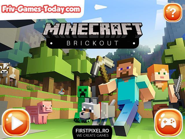 Minecraft Brickout (itch) - кадр 1