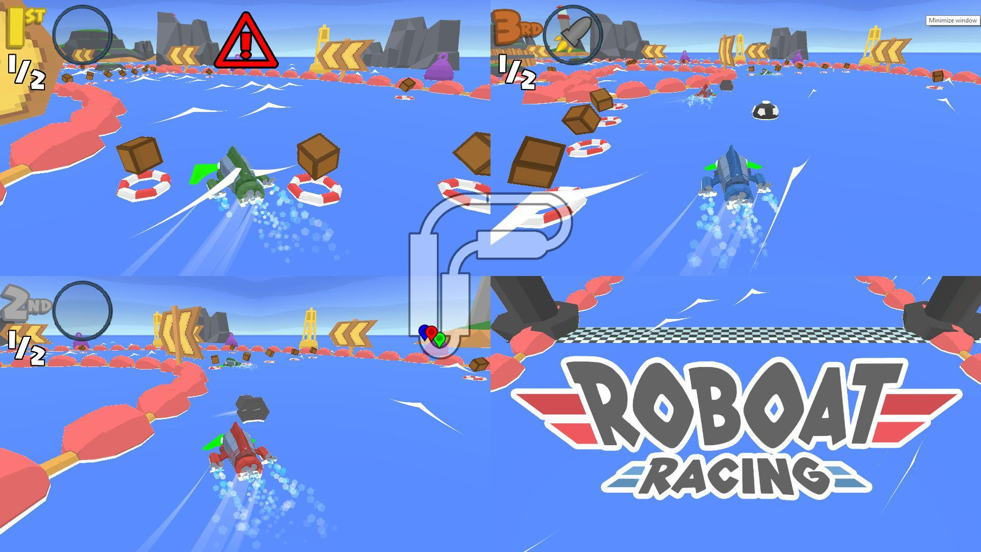 Roboat Racing (itch) - кадр 3