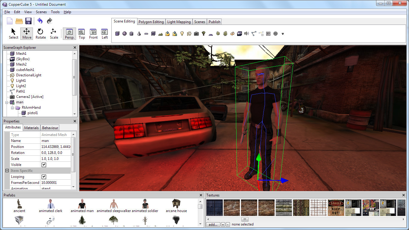 CopperCube 5 Game Engine - кадр 2
