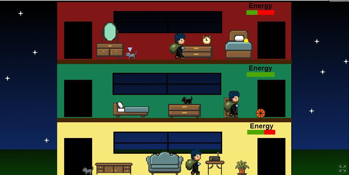 Cats vs Burglars (itch) - кадр 1