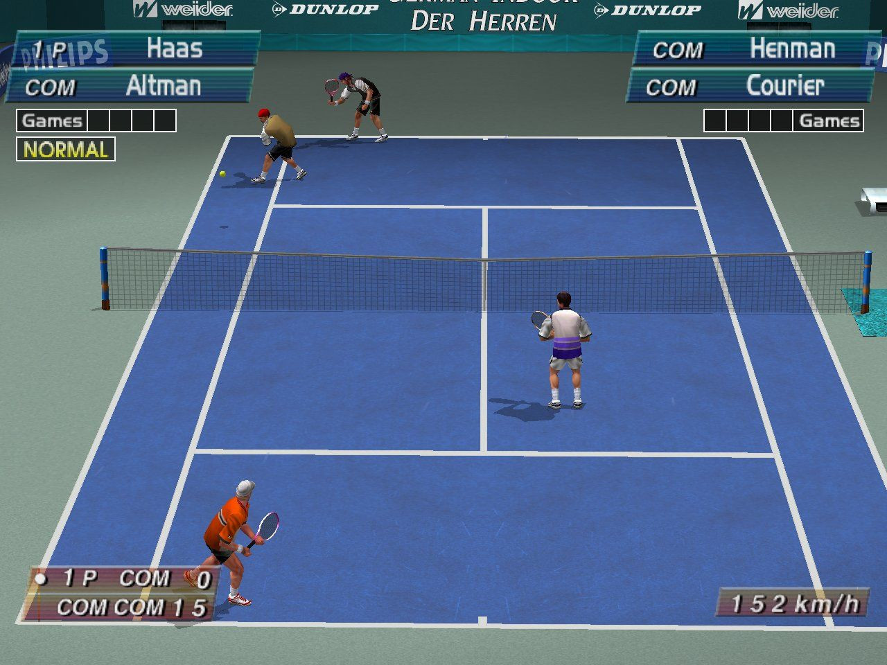 Virtua Tennis (1999) - кадр 1