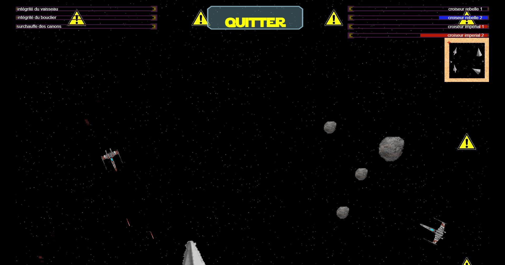 Star wars spaceship fight (itch) - кадр 2