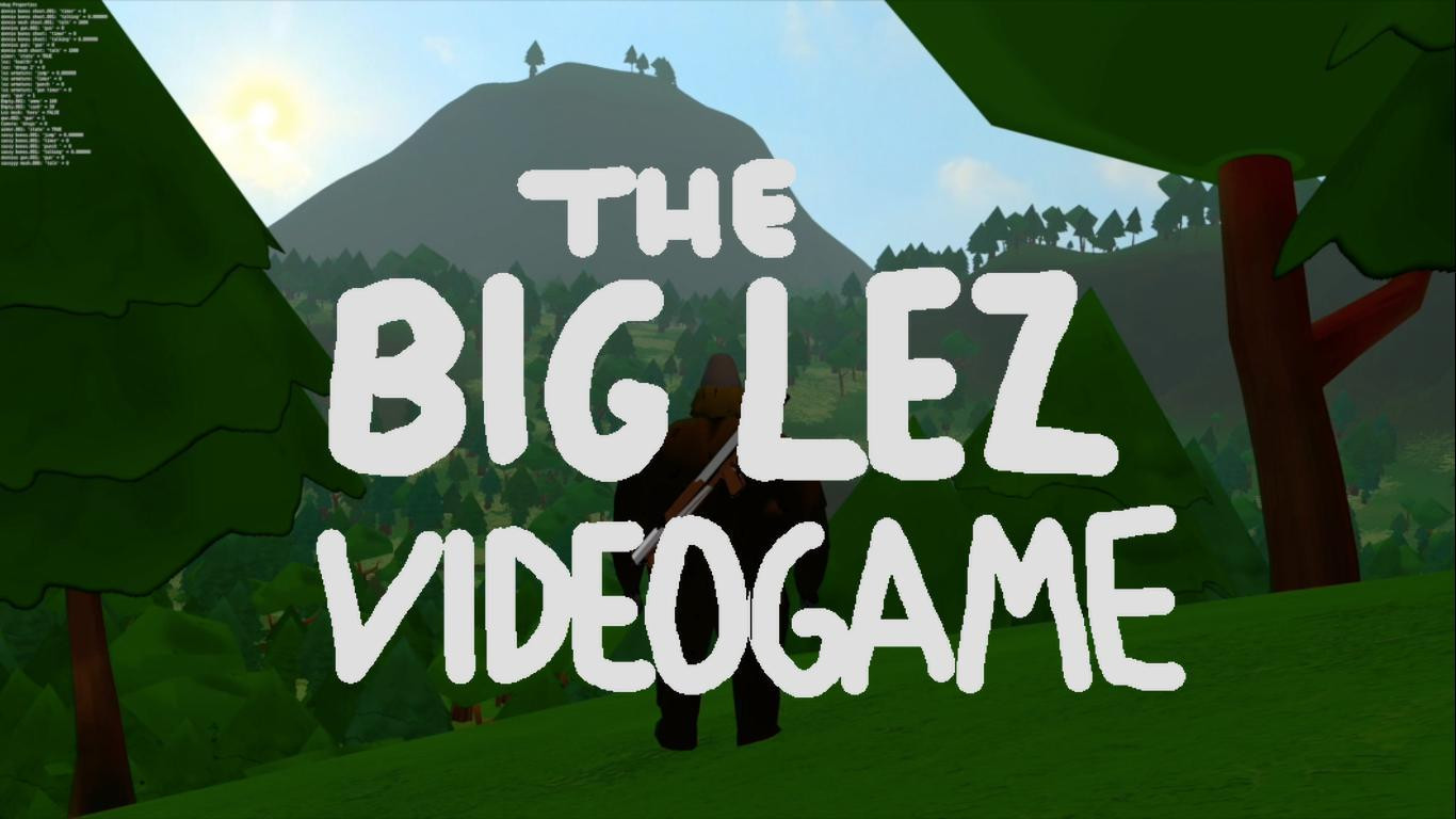 The Big Lez Videogame - Choomah Island beta (itch) - кадр 1