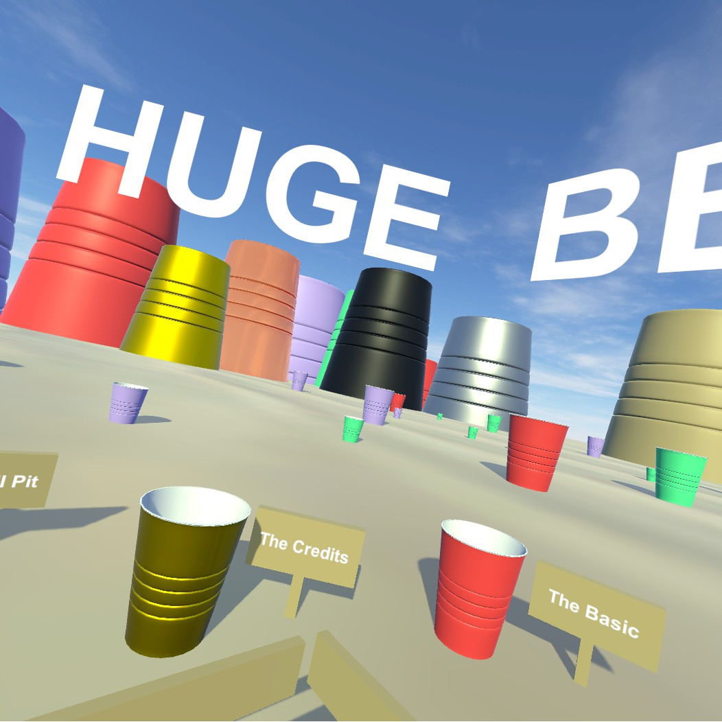 HUGE BEER PONG CHALLENGES VR - кадр 1