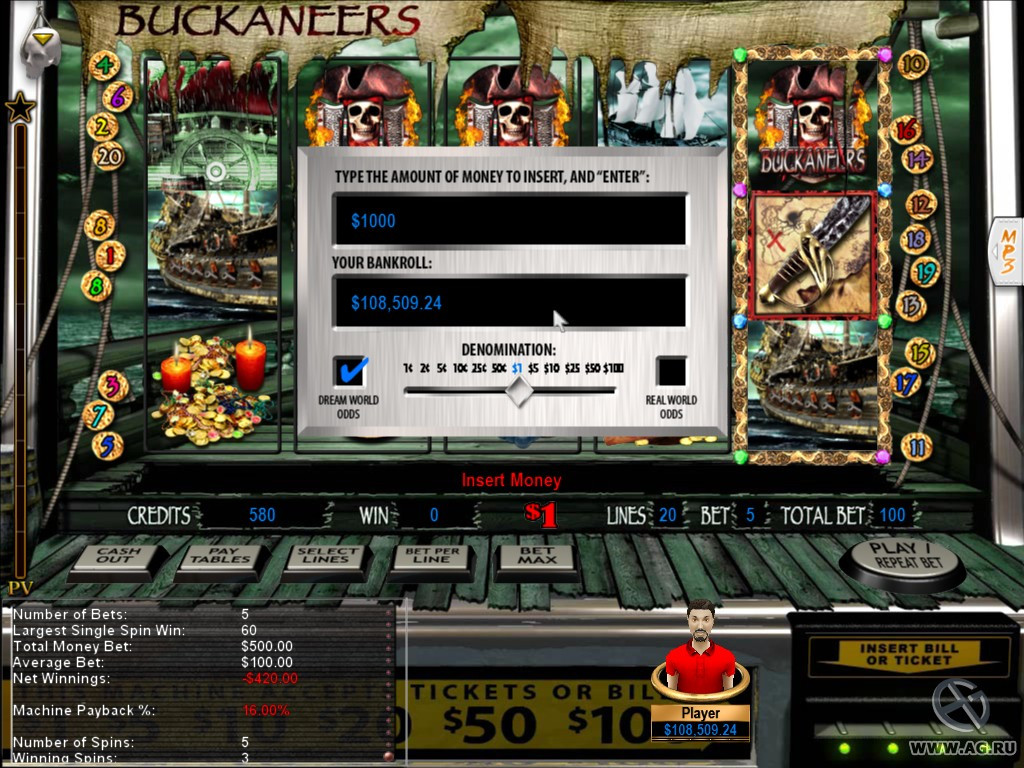 Reel Deal Slots: Blackbeard's Revenge - кадр 4