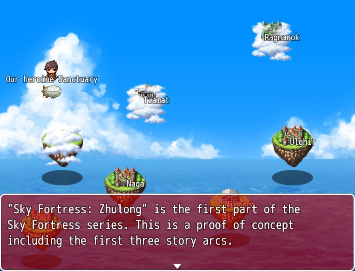 Sky Fortress Zhulong (itch) - кадр 2