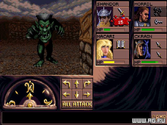 Eye of the Beholder 3: Assault on Myth Drannor - кадр 1