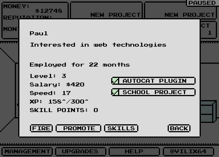 Whipbit Solutions (Software Dev Tycoon) (itch) - кадр 2