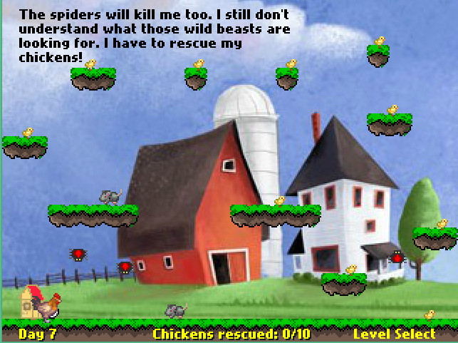 Rescue your chickens - кадр 1