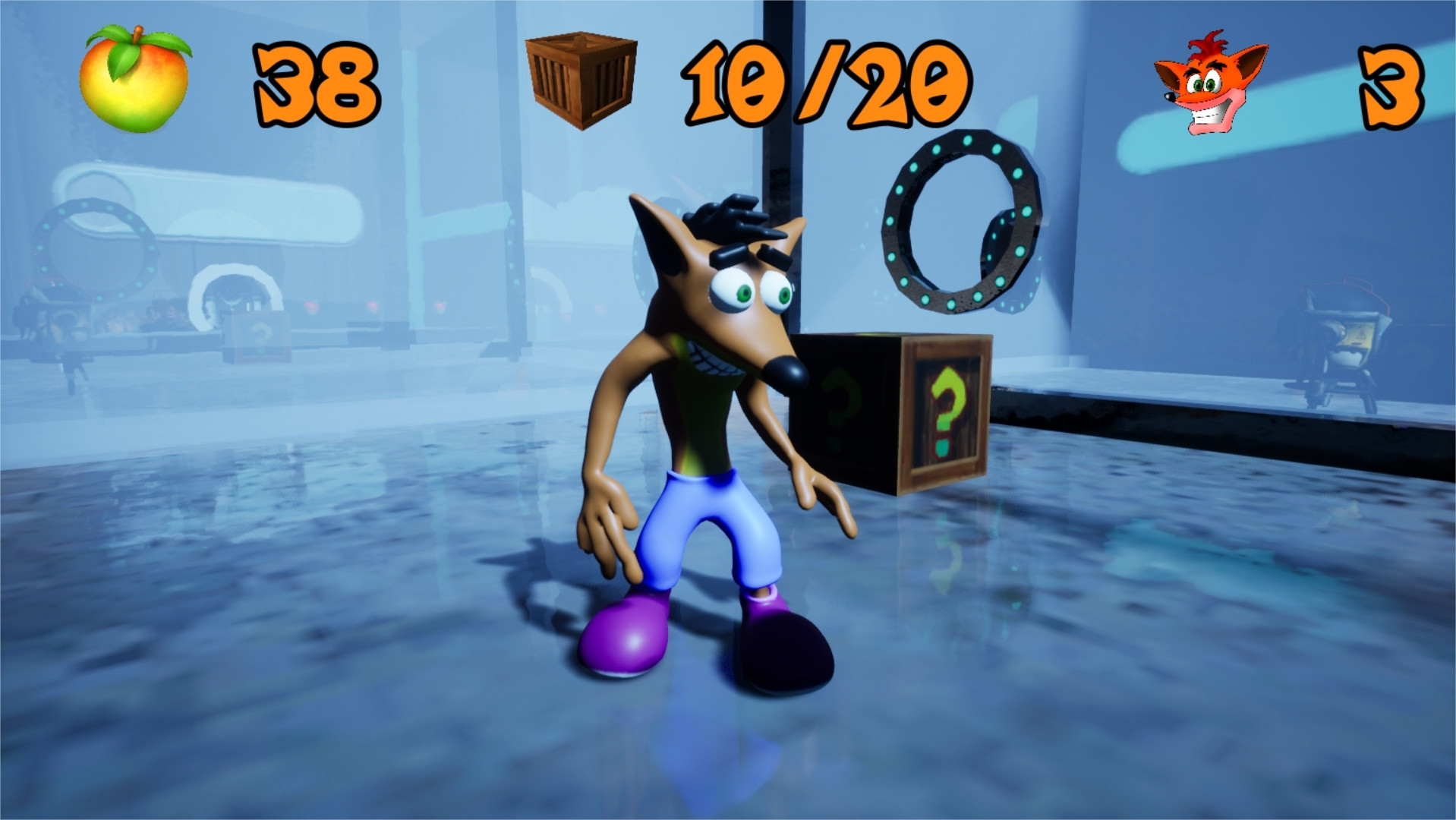 Crash Bandicoot Adventures (itch) - кадр 2