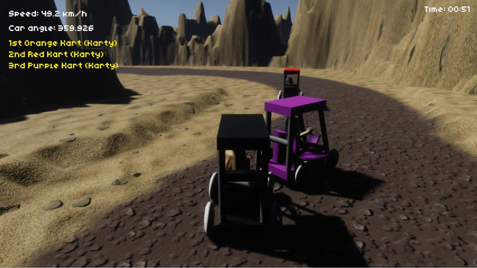 Karty - Golf Cart Racing Simulator (itch) - кадр 1