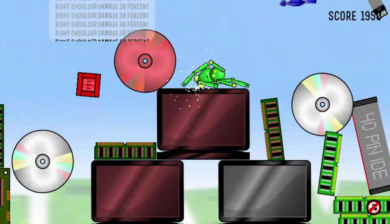Crash Test Bots (itch) - кадр 1