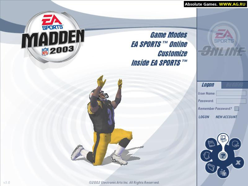 Madden NFL 2003 - кадр 5
