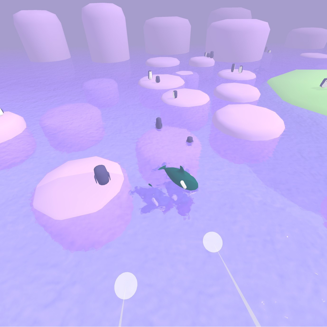 Marshmallow Penguins VR (itch) - кадр 4