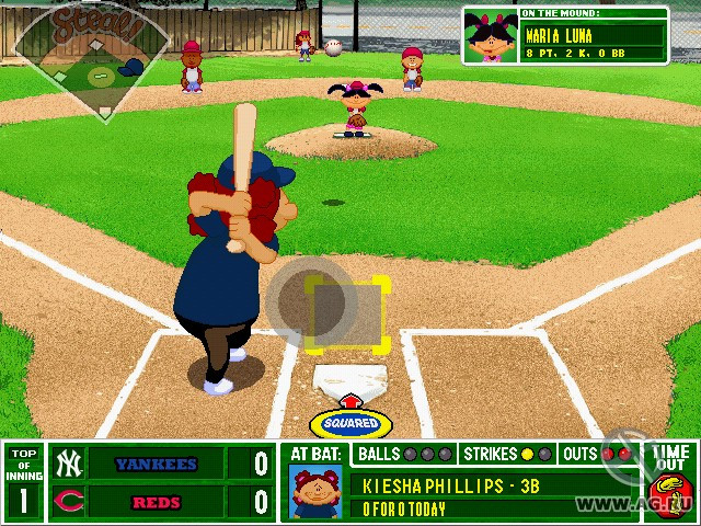 Backyard Baseball 2001 - кадр 4