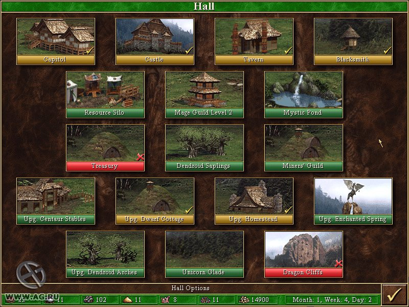 Heroes of Might and Magic 3: The Shadow of Death - кадр 9