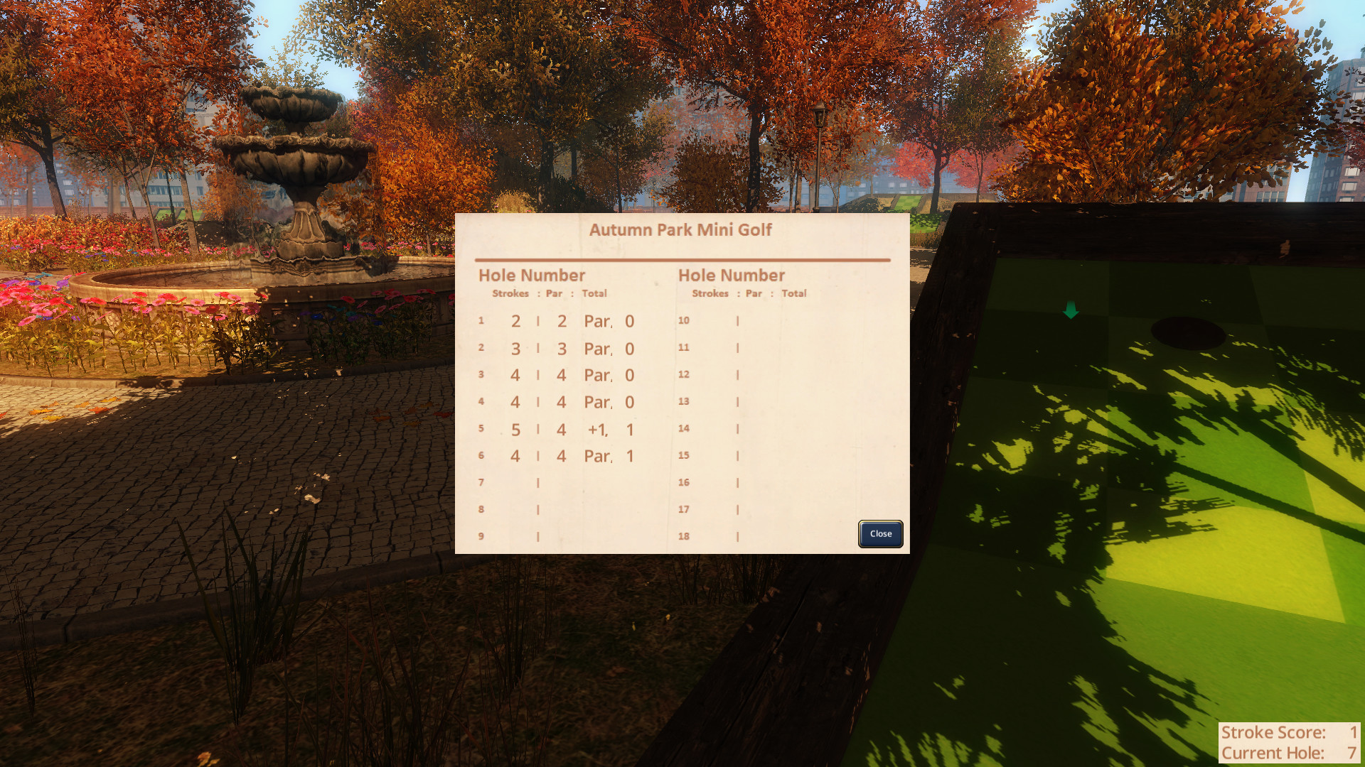 Autumn Park Mini Golf - кадр 7