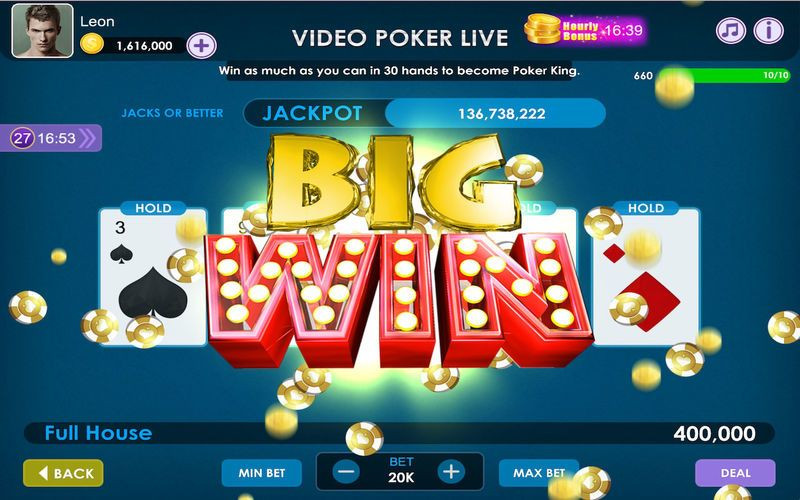 Video Poker Live - кадр 1