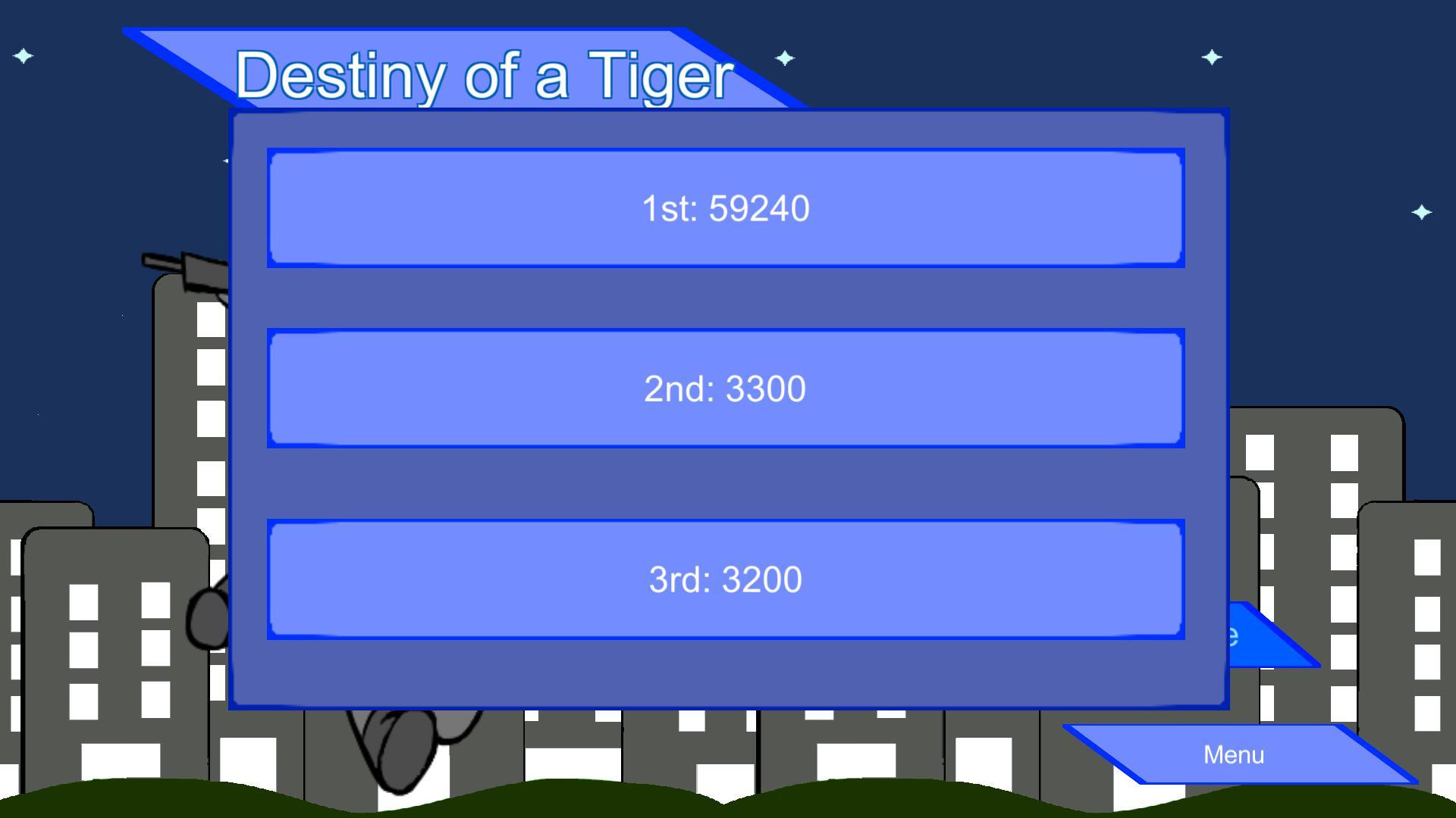 Destiny of a Tiger (itch) - кадр 3
