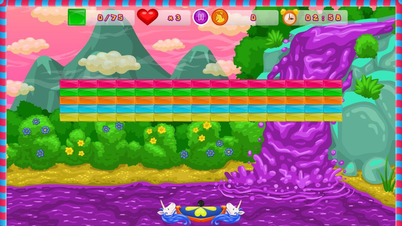 Brick Breaker Unicorn (itch) - кадр 1
