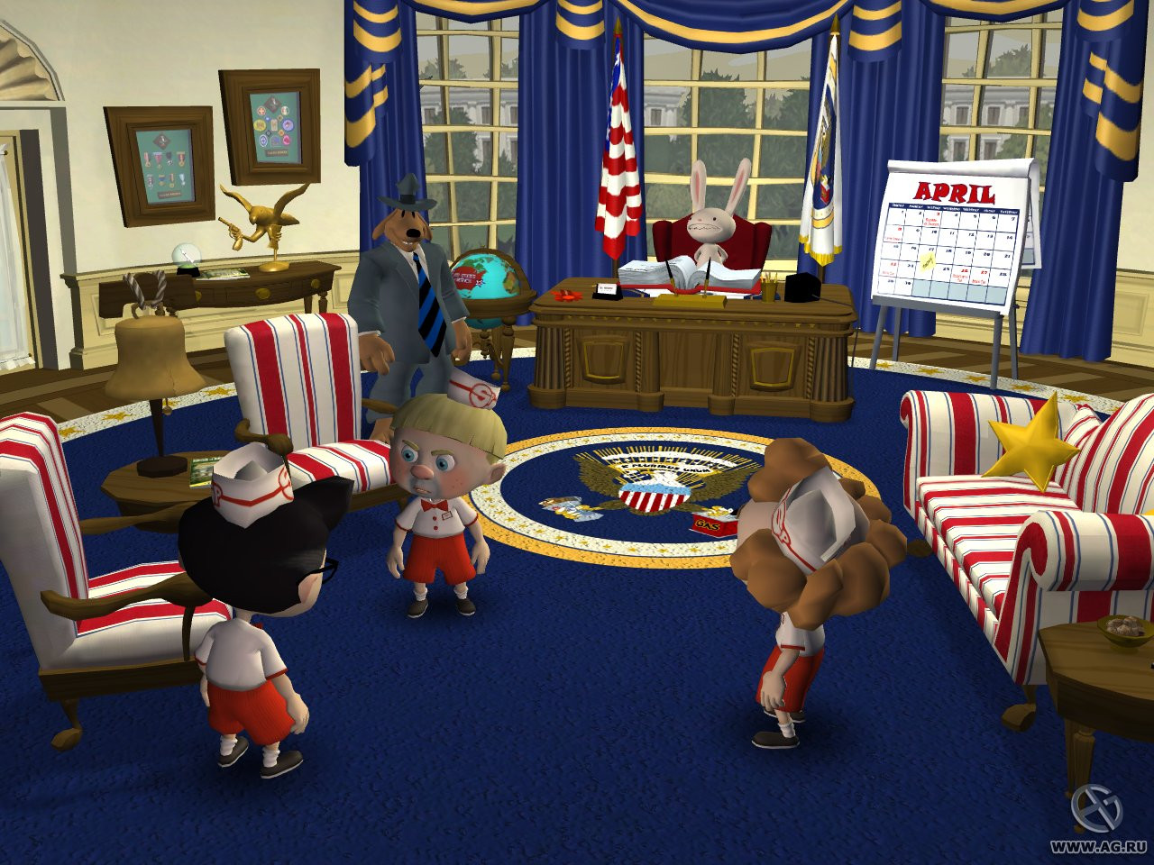 Sam & Max: Episode 4 - Abe Lincoln Must Die! - кадр 4