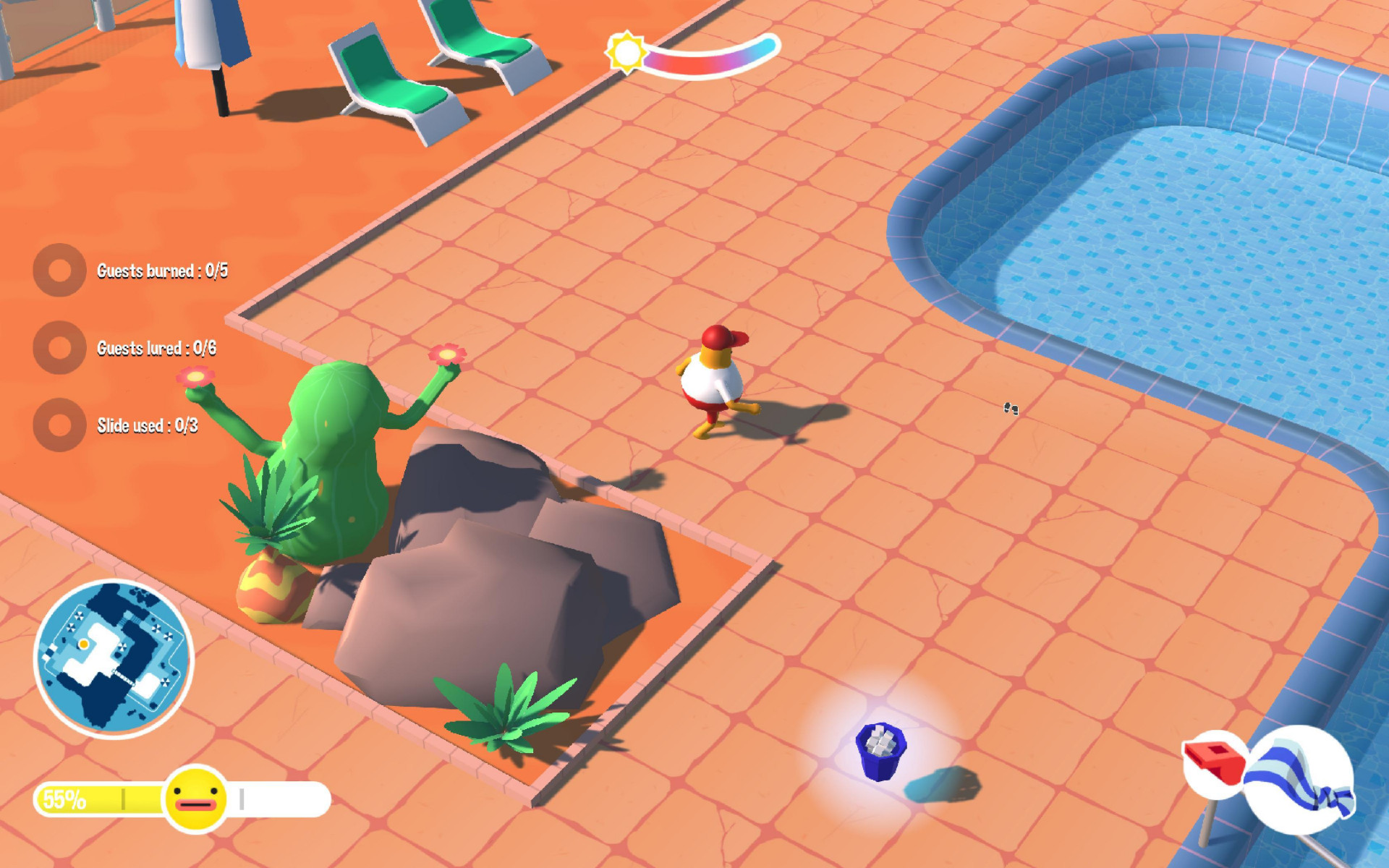 Pool Party Panic (itch) - кадр 3
