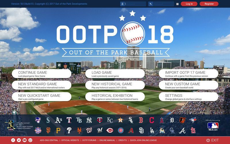 OOTP Baseball 18 - кадр 4