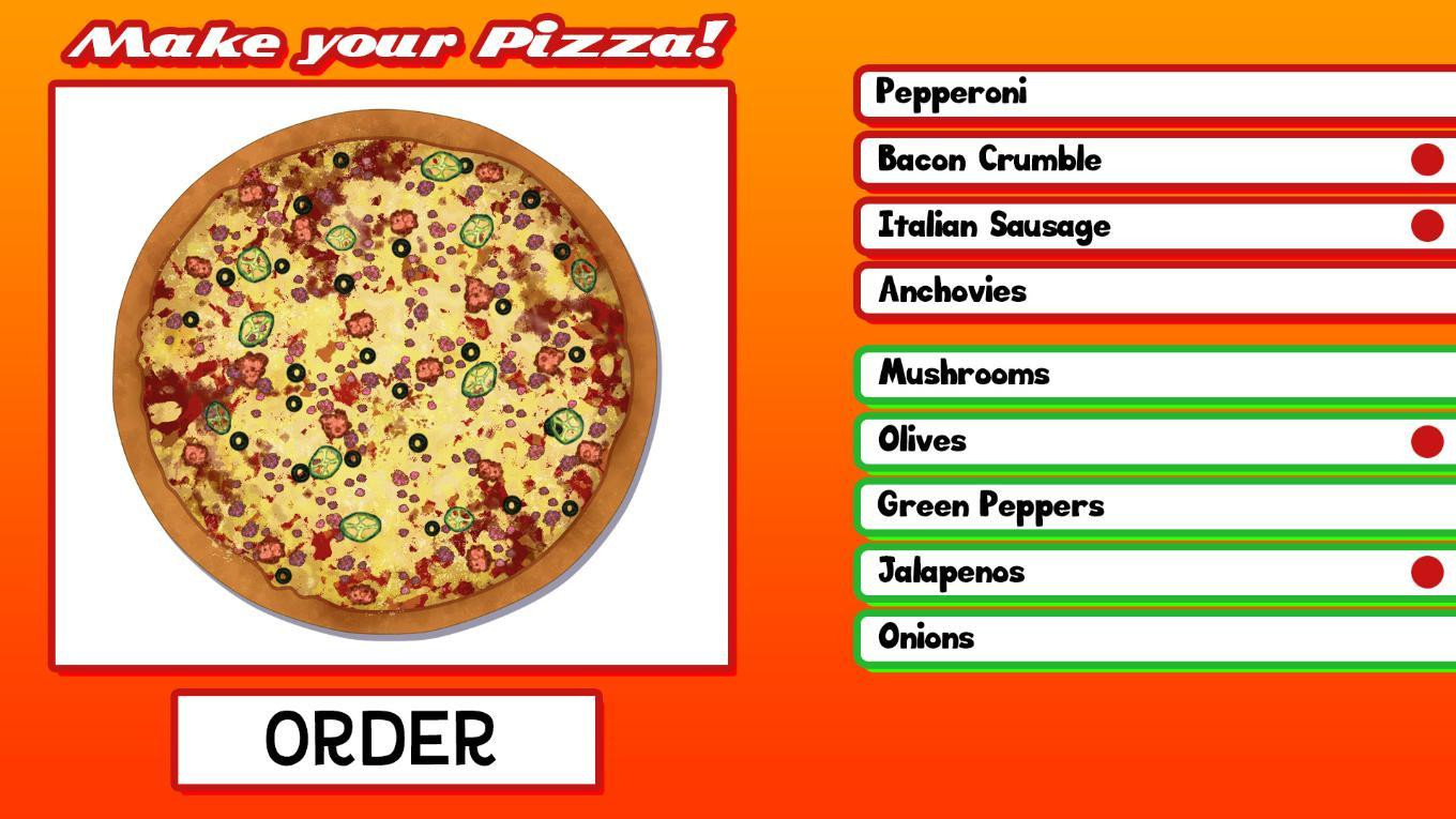 Order A Pizza: A Visual Novel (itch) - кадр 3