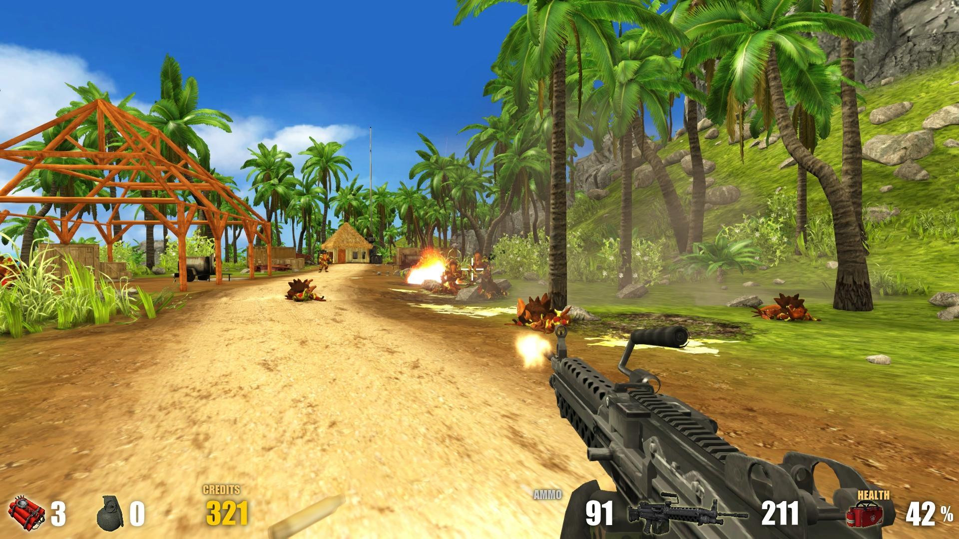 Action Alien: Tropical Mayhem - кадр 6