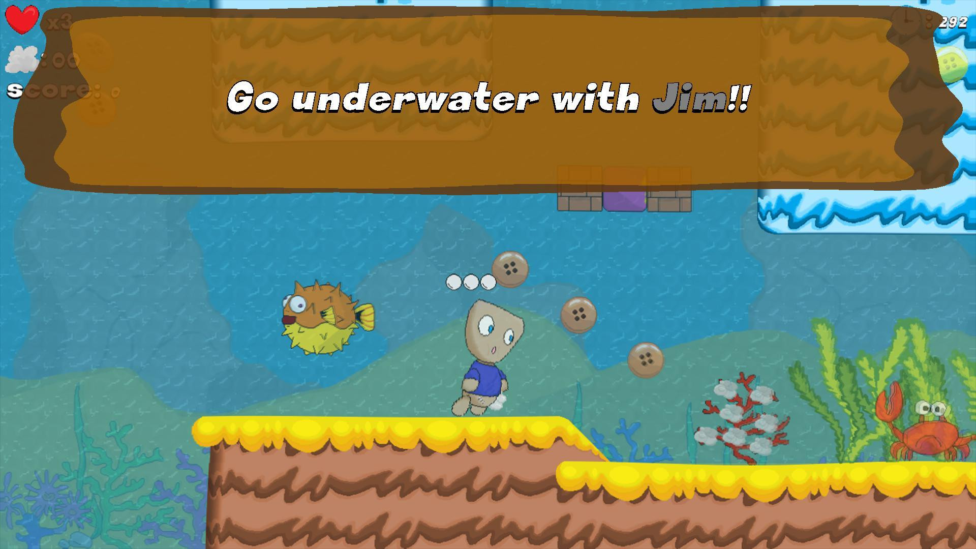 Jim'S Adventures (itch) - кадр 2