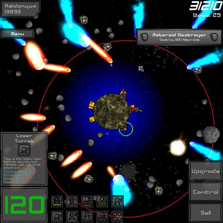 Planetoid Defense (itch) - кадр 3