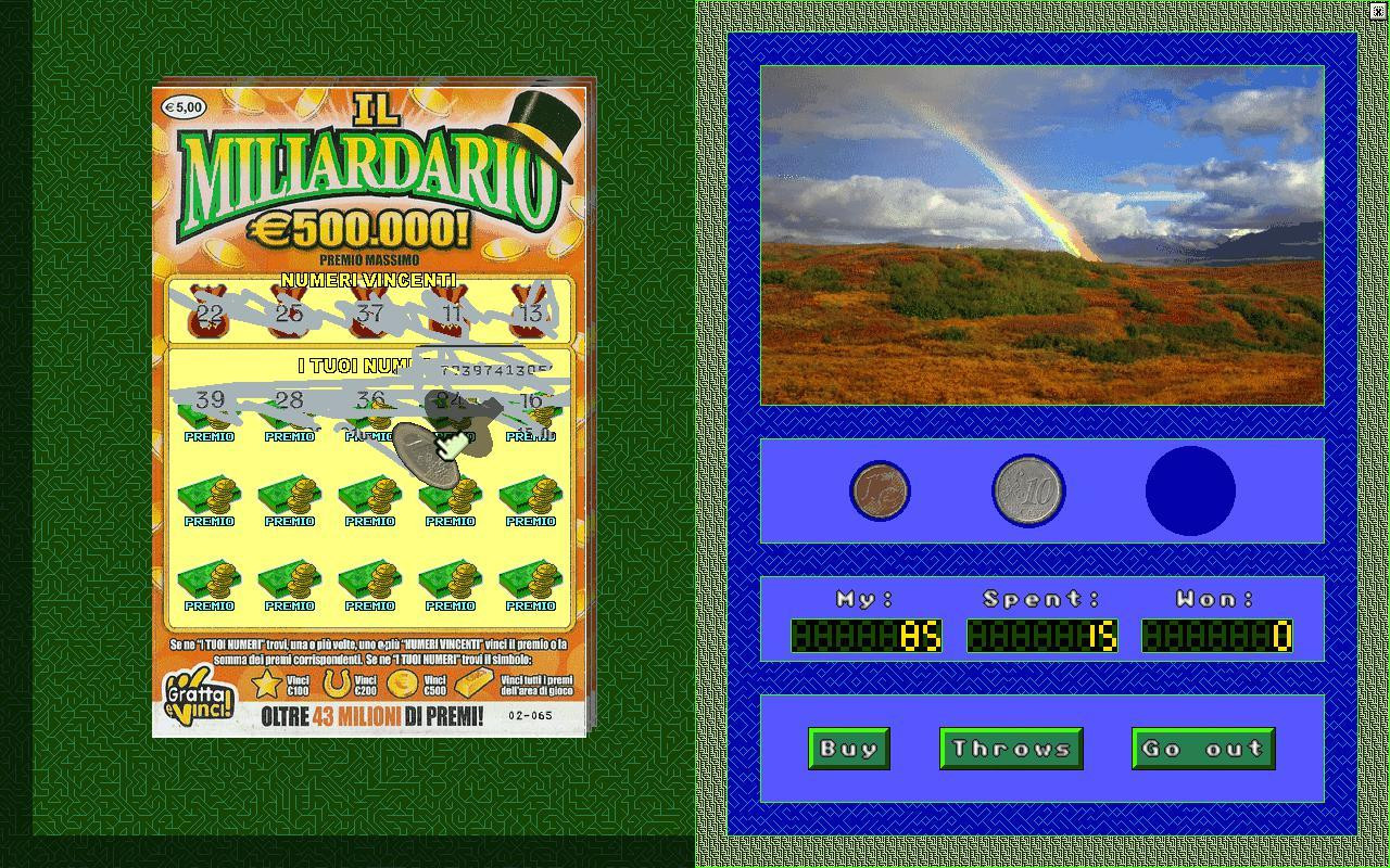 GrattaV (scratch and win) Il Miliardario (The Millionaire) (itch) - кадр 2