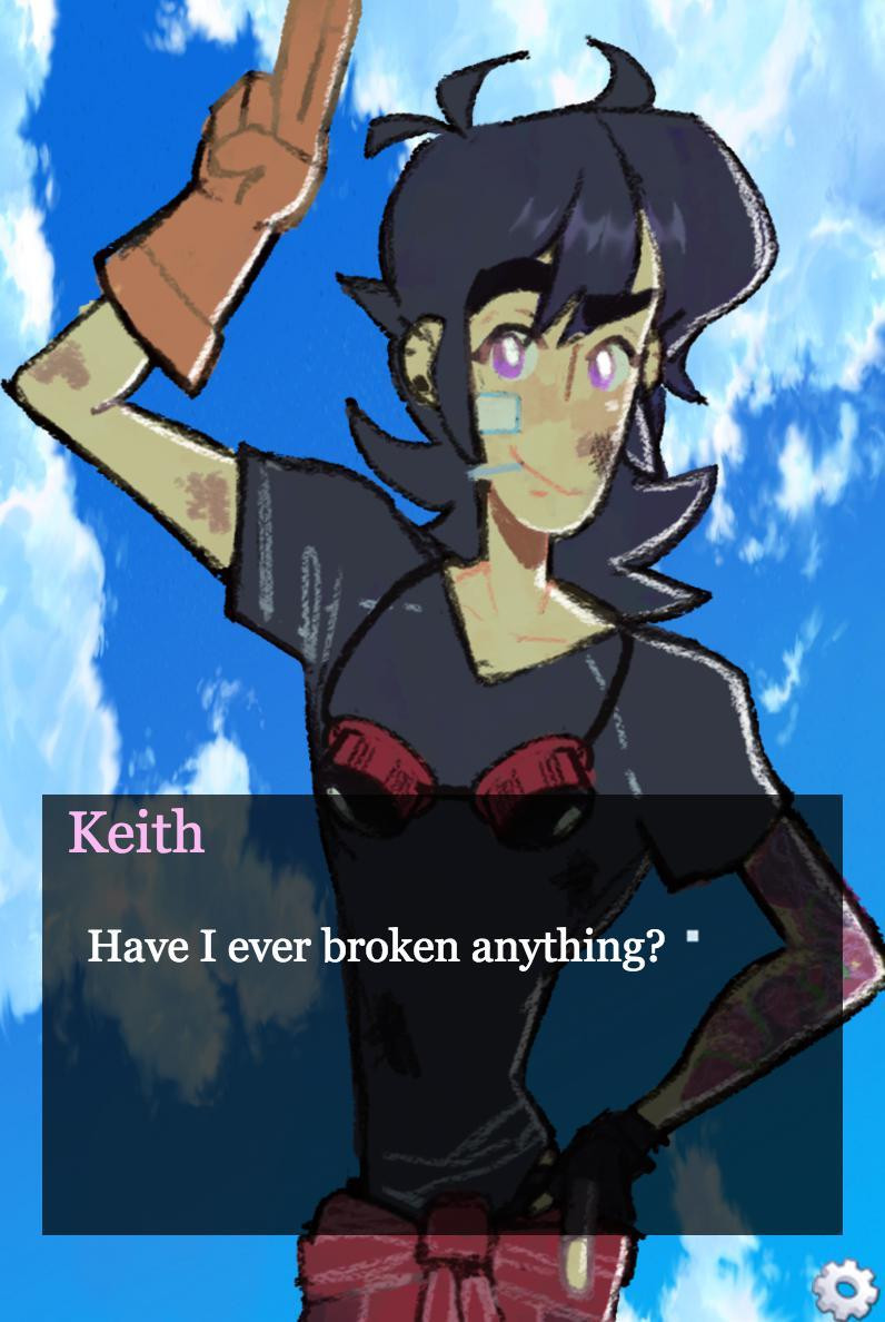 Sheith AU Visual Novel (demo) (itch) - кадр 1