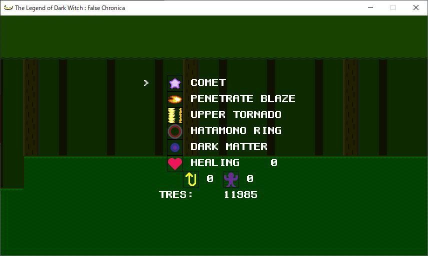 The Legend of Dark Witch: False Chronica(itch) - кадр 3