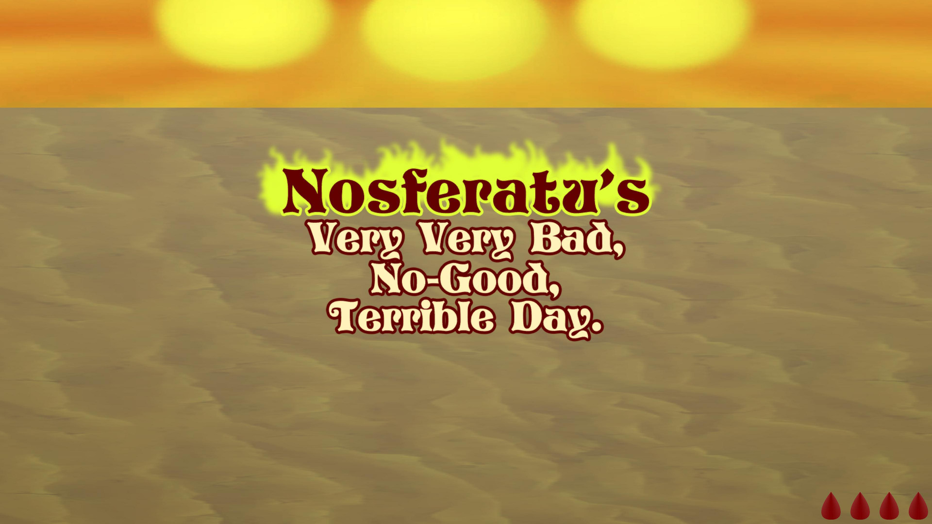 Nosferatu's Very Very Bad, No-Good, Terrible Day (itch) - кадр 2