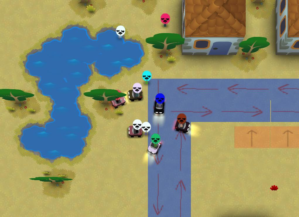 Traffic sim (itch) - кадр 1
