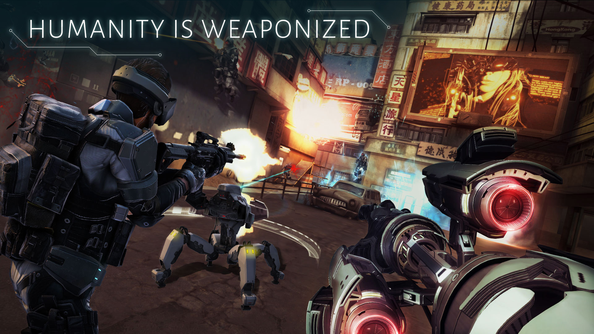 Ghost in the Shell: Stand Alone Complex - First Assault Online - кадр 6